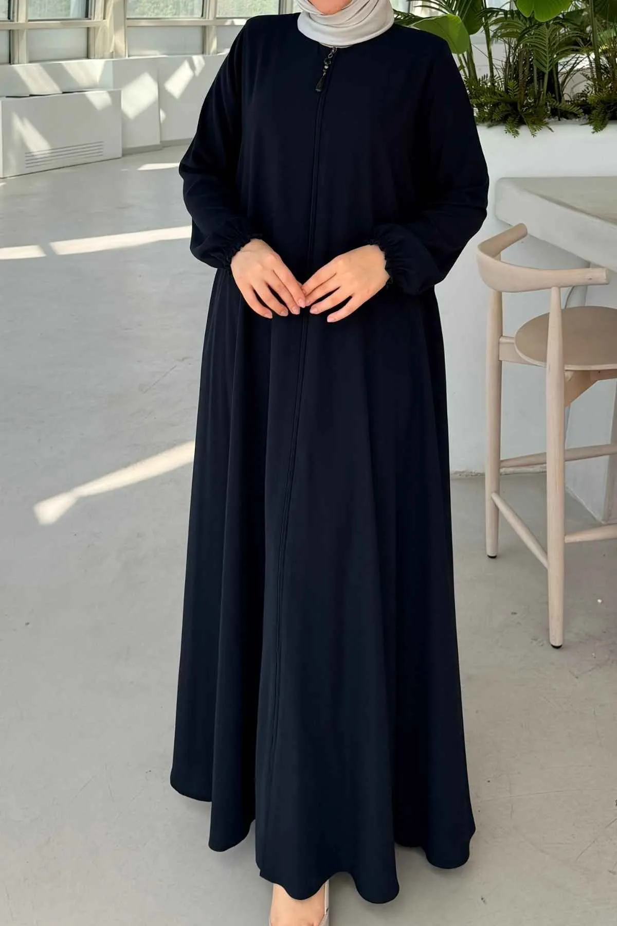 Rabia Mevlana Kesim Ferace1521- Lacivert